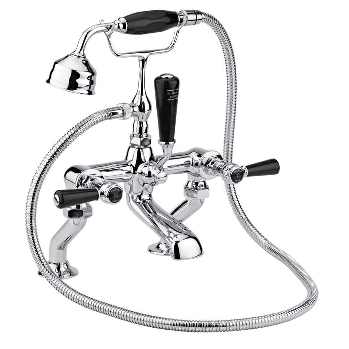 Hudson Reed Topaz Hex Lever Bath Shower Mixer - Unbeatable Bathrooms