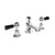 Hudson Reed Topaz Lever Three Taphole Basin Mixer - Unbeatable Bathrooms