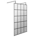Hudson Reed Framed Wetroom Screen & Black Support Arms - Unbeatable Bathrooms