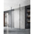 Hudson Reed Wetroom Screen & Black Ceiling Posts - Unbeatable Bathrooms
