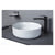 Bliss Vittoria 355mm Ceramic Round Washbowl & Waste - Unbeatable Bathrooms