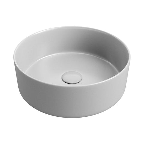 Bliss Vittoria 355mm Ceramic Round Washbowl & Waste - Unbeatable Bathrooms