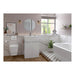 Bliss BLIS100552 Izzi 500mm Floor Standing WC Unit - White Gloss - Unbeatable Bathrooms