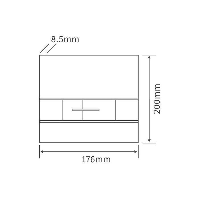 Bliss Duel Flushplate - Unbeatable Bathrooms