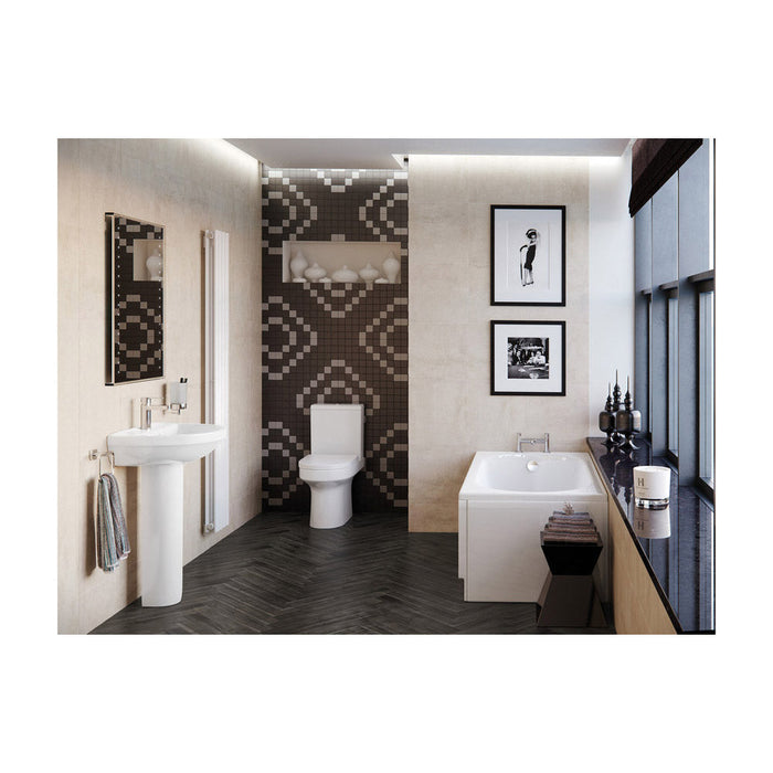 Bliss BLIS101517 Garcia Back To Wall Comfort Height WC & Soft Close Seat - Unbeatable Bathrooms