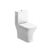 Bliss Orta Close Coupled Fully Shrouded WC with Soft Close Seat - Unbeatable Bathrooms