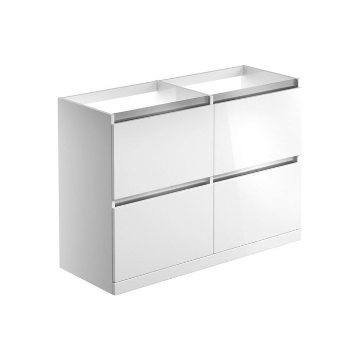 Bliss Cesa 1200mm Floor Standing Basin Unit Run (No Top) - Unbeatable Bathrooms