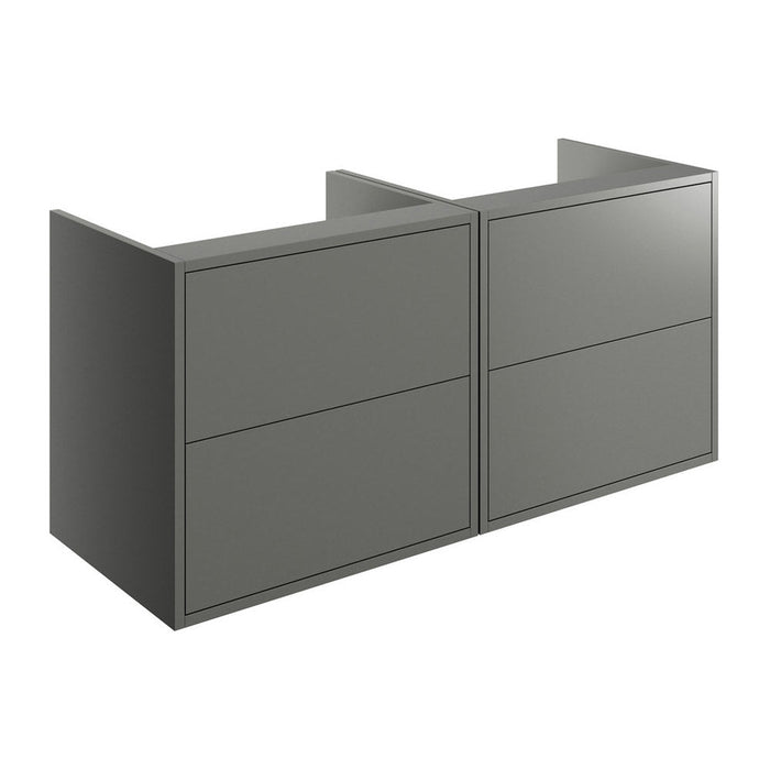 Bliss Mavone 1200mm Wall Hung Basin Unit Run (No Top) - Unbeatable Bathrooms