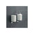 Bliss BLIS101670 Octo Wall Mounted Soap Dispenser - Chrome & White - Unbeatable Bathrooms