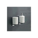 Bliss BLIS101671 Octo Wall Mounted Tumbler - Chrome & White - Unbeatable Bathrooms