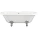 Bliss Azure Freestanding 1690 x 740 x 620mm 2TH Bath w/Feet - Unbeatable Bathrooms