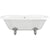 Bliss Azure Freestanding 1690 x 740 x 620mm 2TH Bath w/Feet - Unbeatable Bathrooms