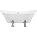 Bliss BLIS102817 Xante Freestanding 1760 x 710 x 775mm 0TH Bath w/Feet - Unbeatable Bathrooms