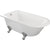 Bliss Charlotte Freestanding 2TH Corner Bath w/Feet - Unbeatable Bathrooms