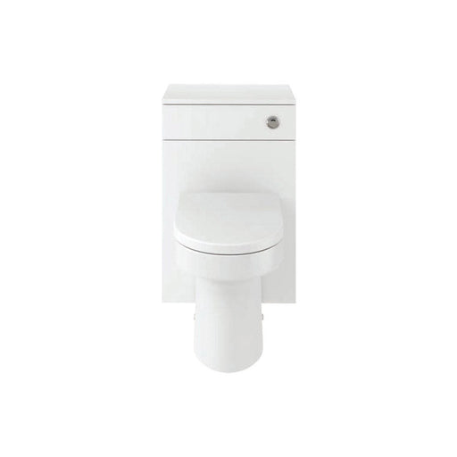Bliss BLIS102952 Pino 500mm WC Unit - White Gloss - Unbeatable Bathrooms