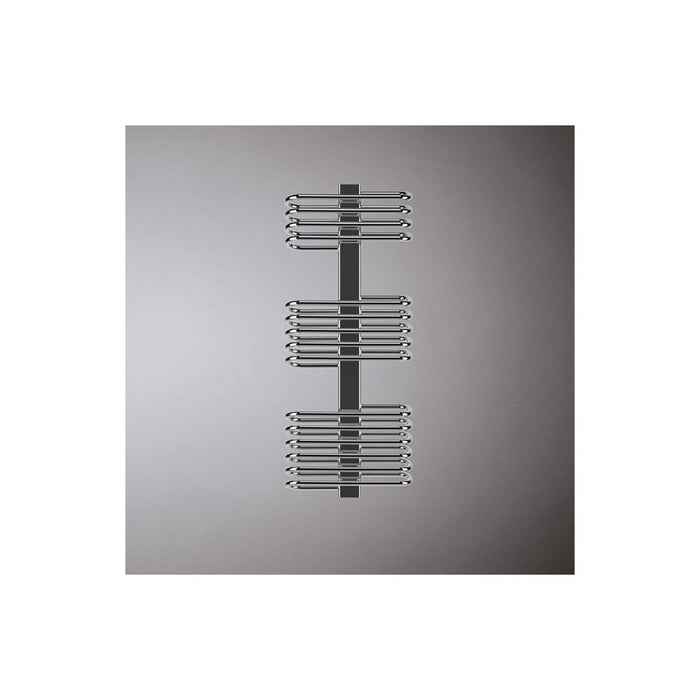 Bliss Papa S-Shaped Radiator - Chrome - Unbeatable Bathrooms
