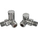 Bliss Patterned Radiator Valves - Corner - Unbeatable Bathrooms