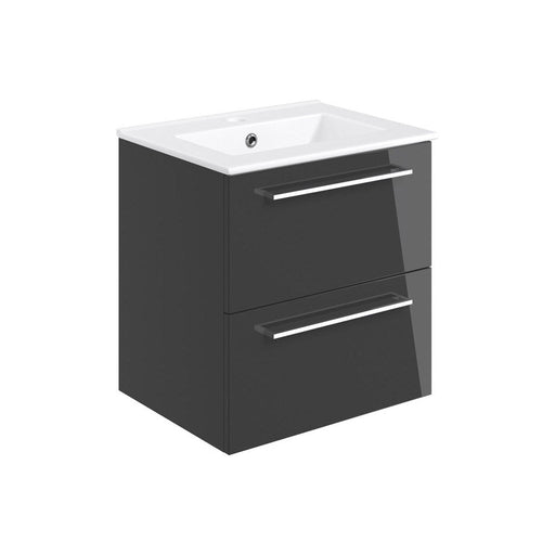 Bliss Zeri Wall Hung 2 Drawer Basin Unit & Basin - Unbeatable Bathrooms