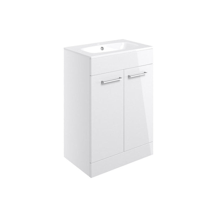 Bliss Zeri Floor Standing 2 Door Basin Unit & Basin - Unbeatable Bathrooms