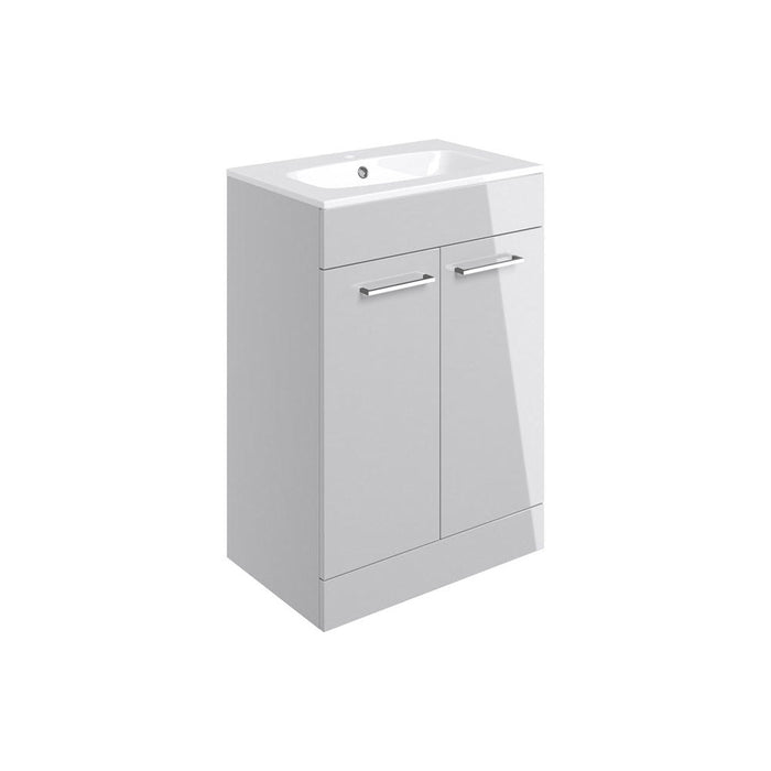 Bliss Zeri Floor Standing 2 Door Basin Unit & Basin - Unbeatable Bathrooms