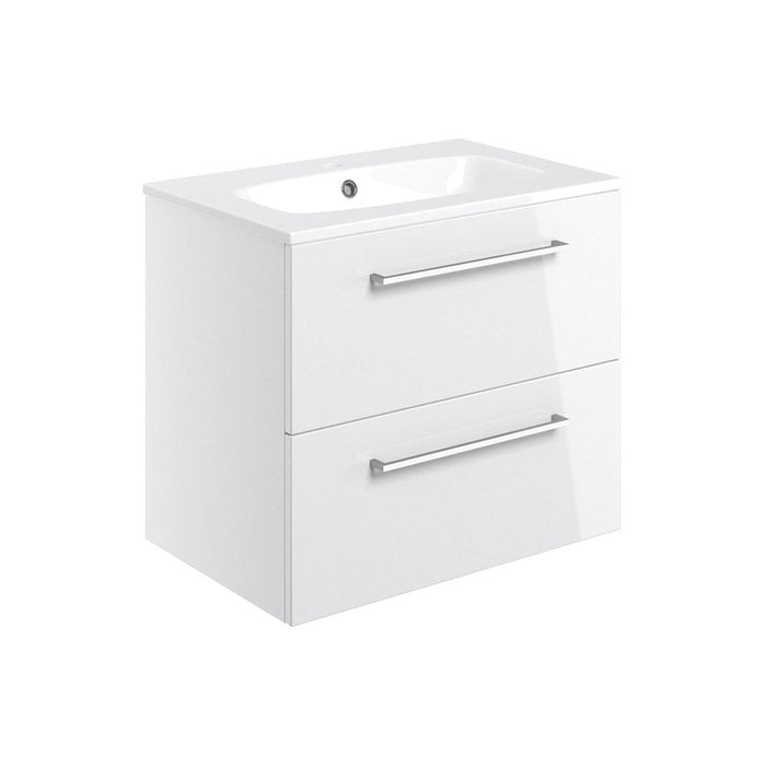 Bliss Zeri Wall Hung 2 Drawer Basin Unit & Basin - Unbeatable Bathrooms