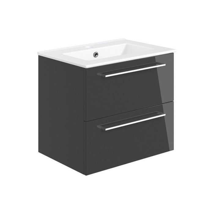 Bliss Zeri Wall Hung 2 Drawer Basin Unit & Basin - Unbeatable Bathrooms