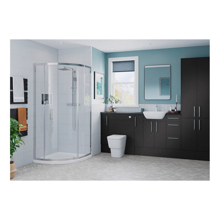 Bliss Avio 2200 x 330mm Tall End Panel - Unbeatable Bathrooms