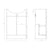Bliss Pino Floor Standing Basin Unit & Mirror Pack - Unbeatable Bathrooms