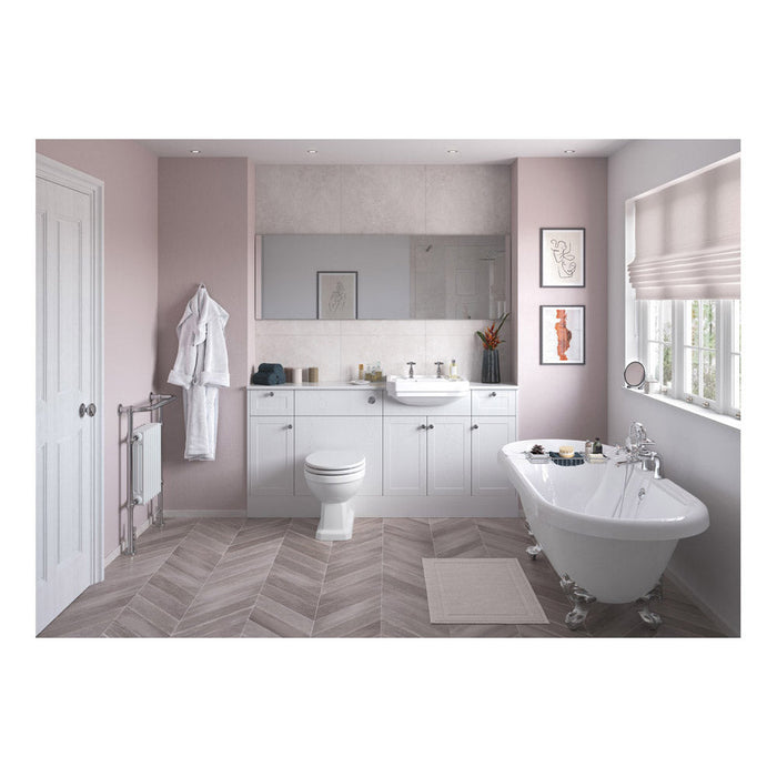 Bliss Carlo WC Unit - Grey Ash - Unbeatable Bathrooms