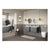 Bliss Turano Wall Unit & Basin - Grey Ash - Unbeatable Bathrooms