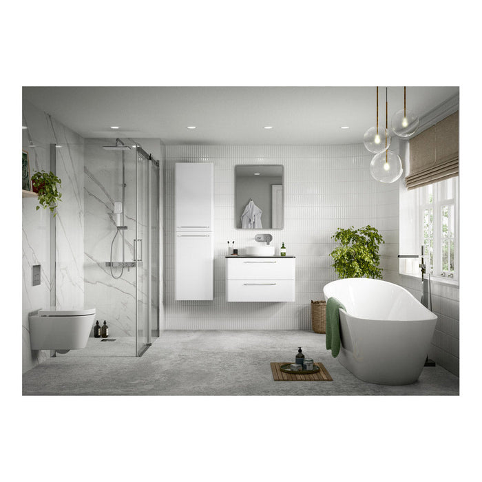 Bliss Ceno 2 Drawer Wall Unit & Basin - Unbeatable Bathrooms