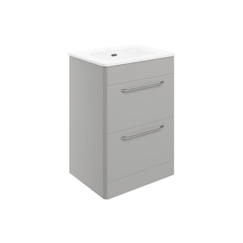 Bliss Ceno 610mm 2 Drawer Floor Unit & Basin - Unbeatable Bathrooms