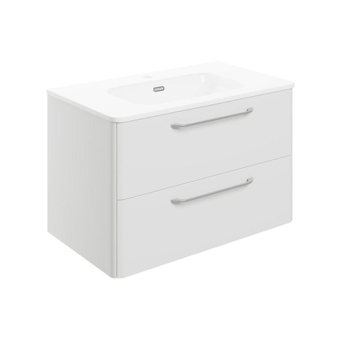 Bliss Gatsby Ceno 2 Drawer Wall Unit & Basin - Unbeatable Bathrooms