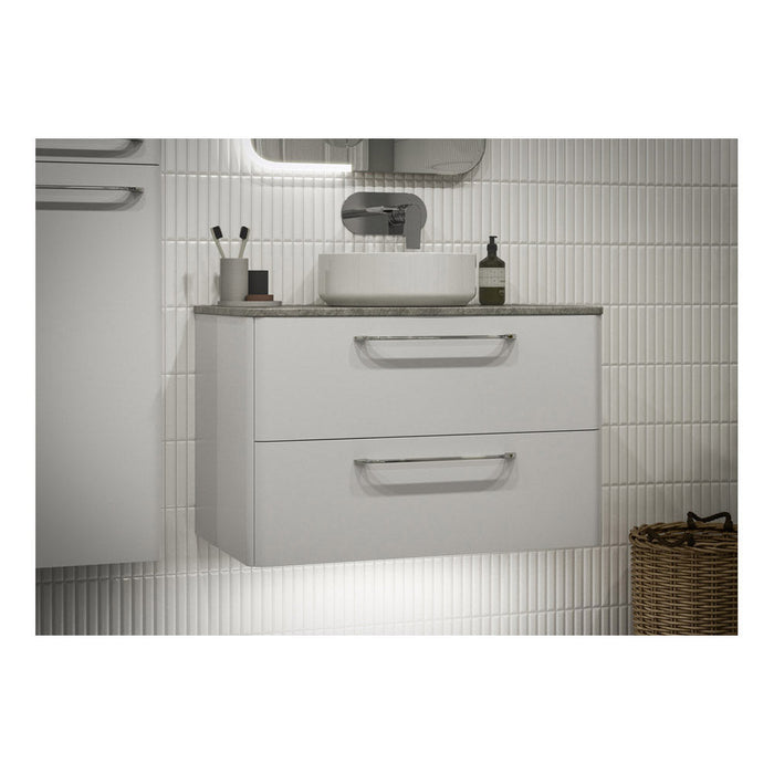 Bliss Ceno 594mm 2 Drawer Floor Unit (exc. Basin) - Unbeatable Bathrooms