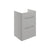 Bliss Ceno 594mm 2 Drawer Floor Unit (exc. Basin) - Unbeatable Bathrooms