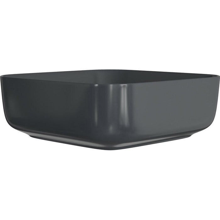 Bliss Vittoria 400mm Ceramic Square Washbowl & Waste - Unbeatable Bathrooms
