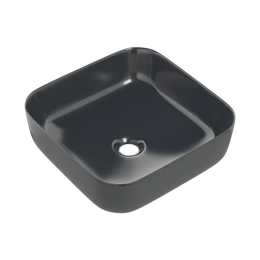 Bliss Vittoria 400mm Ceramic Square Washbowl & Waste - Unbeatable Bathrooms