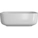 Bliss Vittoria 400mm Ceramic Square Washbowl & Waste - Unbeatable Bathrooms