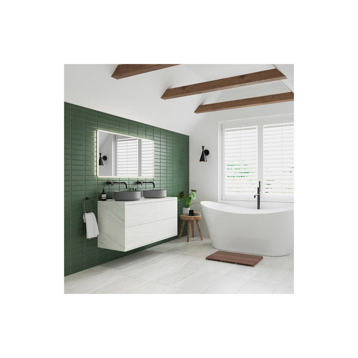 Bliss Vittoria 355mm Ceramic Round Washbowl & Waste - Unbeatable Bathrooms