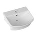 Bliss BLIS104933 Varna 500 x 400mm 1TH Semi Recessed Basin - Unbeatable Bathrooms