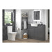 Bliss BLIS104938 Varna Rimless Close Coupled Fully Shrouded WC & Soft Close Seat - Unbeatable Bathrooms