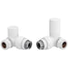 Bliss Patterned Radiator Valves - Corner - Unbeatable Bathrooms