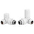 Bliss Patterned Radiator Valves - Corner - Unbeatable Bathrooms