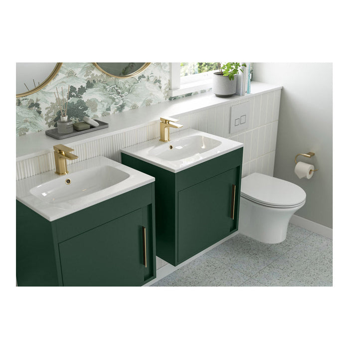 Bliss Elva 510mm Wall Hung Unit Inc. Basin - Unbeatable Bathrooms