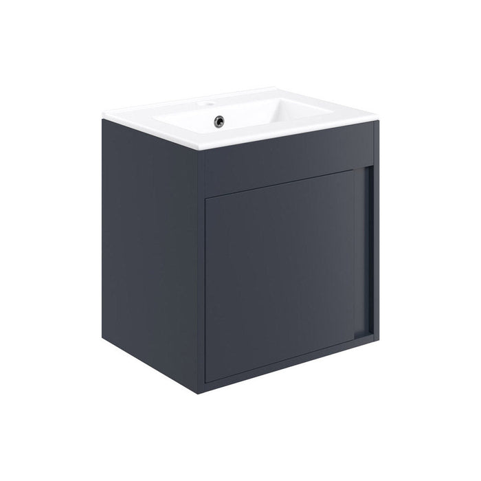 Bliss Elva 510mm Wall Hung Unit Inc. Basin - Unbeatable Bathrooms
