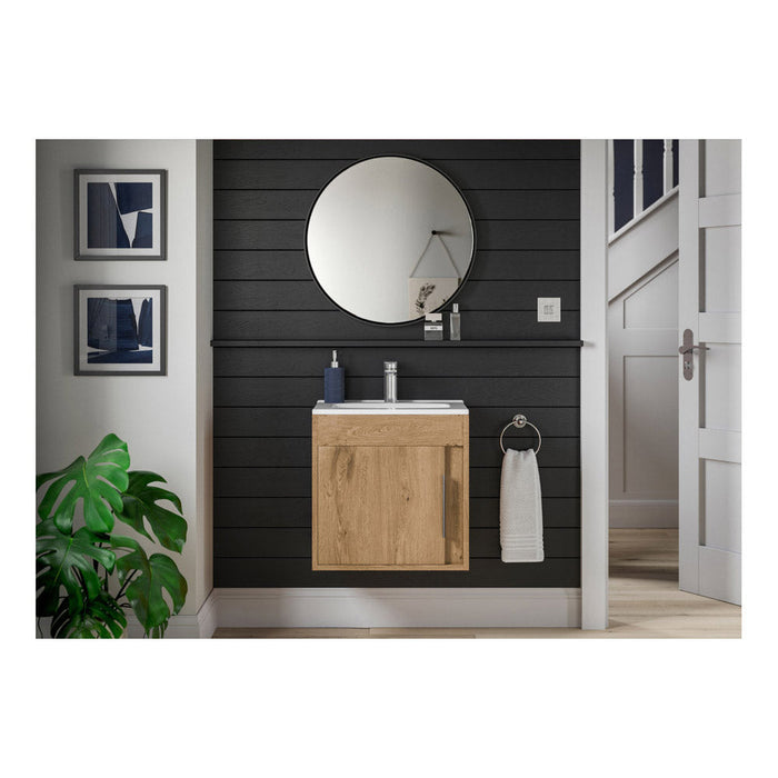 Bliss Elva 510mm Wall Hung Unit Inc. Basin - Unbeatable Bathrooms