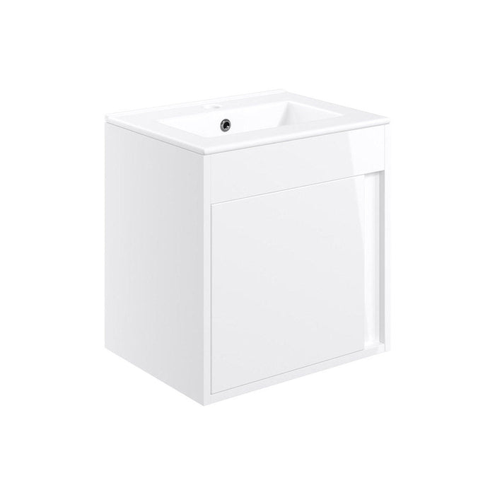 Bliss Elva 510mm Wall Hung Unit Inc. Basin - Unbeatable Bathrooms
