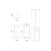 Bliss Velino 300mm 3 Drawer Unit - Unbeatable Bathrooms