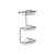 Bliss Gabrielle 3-Tier Corner Shower Storage - Unbeatable Bathrooms