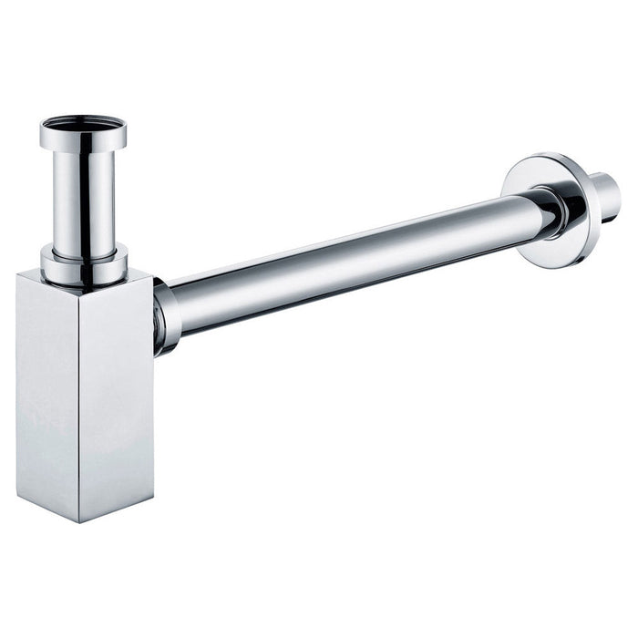 Bliss BLIS105681 Square Bottle Trap - Chrome - Unbeatable Bathrooms